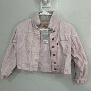 Levi's Light Pink Kids Jean Jacket